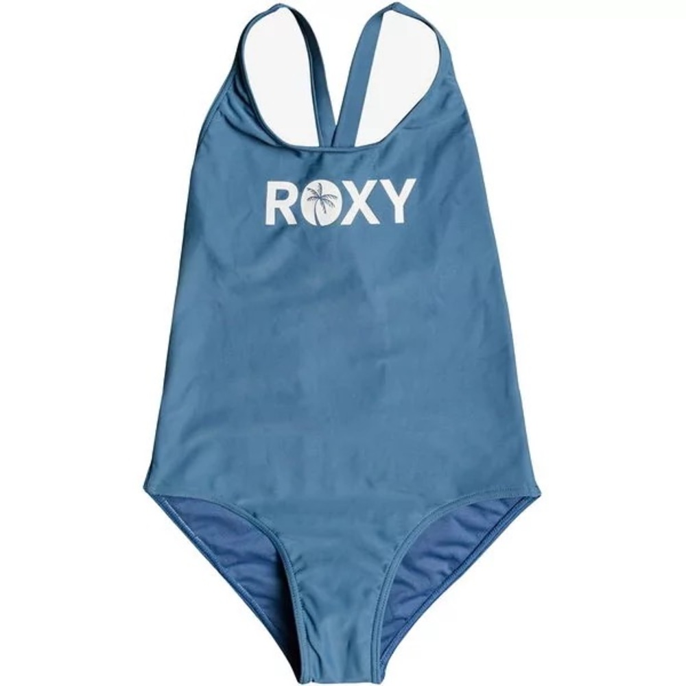 ROXY ONE PIECE BLUE GIRLS SWIMSUIT SIZE:12 NEW